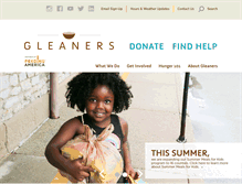 Tablet Screenshot of gleaners.org